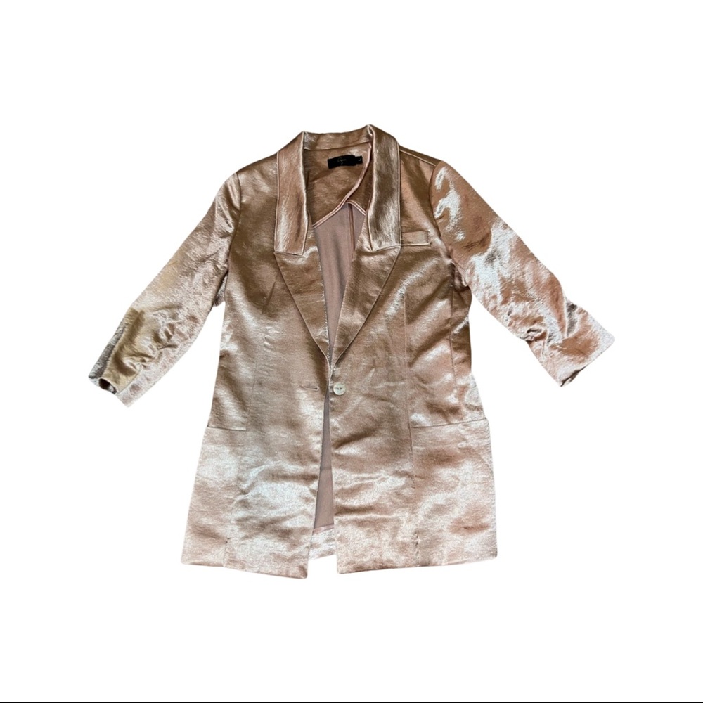 Vintage rose gold blazer